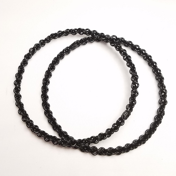 Lot of 5 Silver and Black Jewelry Set Cross Bundle - Picture 6 of 8